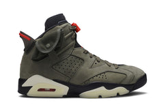 Travis Scott x Air Jordan 6 Retro 'Olive' view 1