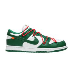 Off-White x Nike Dunk Low 'Pine Green' view 1