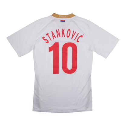 Serbia 2008-10 Away Shirt (#10 STANKOVIC)