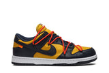 Off-White x Nike Dunk Low 'University Gold' view 1