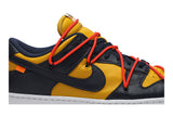 Off-White x Nike Dunk Low 'University Gold' view 2