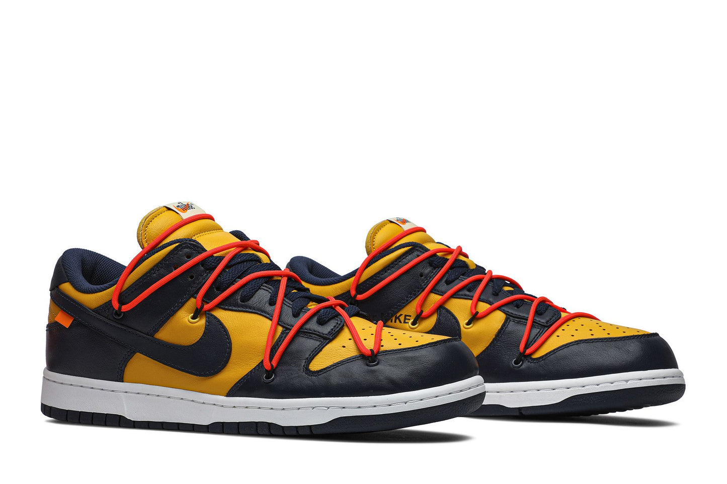 Off-White x Nike Dunk Low 'University Gold'