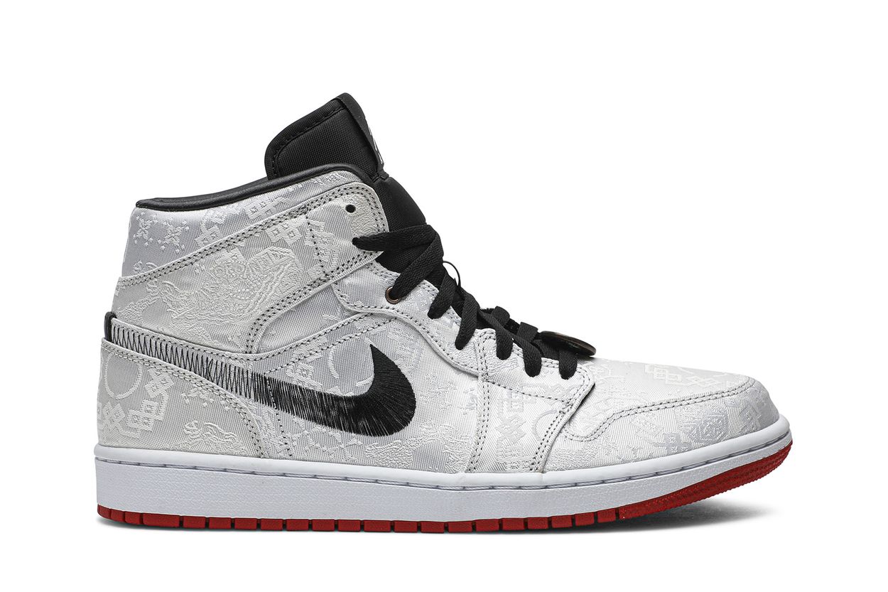 CLOT x Air Jordan 1 Mid 'Fearless'