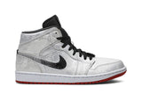 CLOT x Air Jordan 1 Mid 'Fearless' view 1