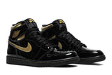 Air Jordan 1 Retro High OG 'Black Metallic Gold' view 8