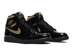 Air Jordan 1 Retro High OG 'Black Metallic Gold' view 8