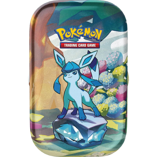 Prismatic Evolutions Mini Tin [Glaceon]