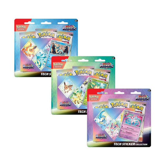 Prismatic Evolutions Tech Sticker Collection [Set of 3] (Set of 3)