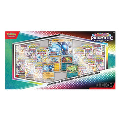 Prismatic Evolutions Lucario ex & Tyranitar ex Premium Collection (Sam's Club) view 1