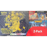 Costco Pokemon Surging Sparks 2-Pack Trainer Box and Booster Bundle view 1