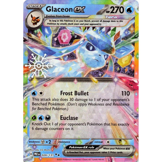 Glaceon ex - 026/131 (Holiday Calendar)