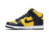 Nike Men's Dunk High SP 'Michigan' 2020 view 3