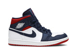 Air Jordan 1 Mid SE 'Olympic' view 1