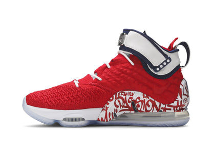 Nike LeBron 17 'LeBron 4 Red Graffiti'