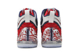 Nike LeBron 17 'LeBron 4 Red Graffiti' view 6