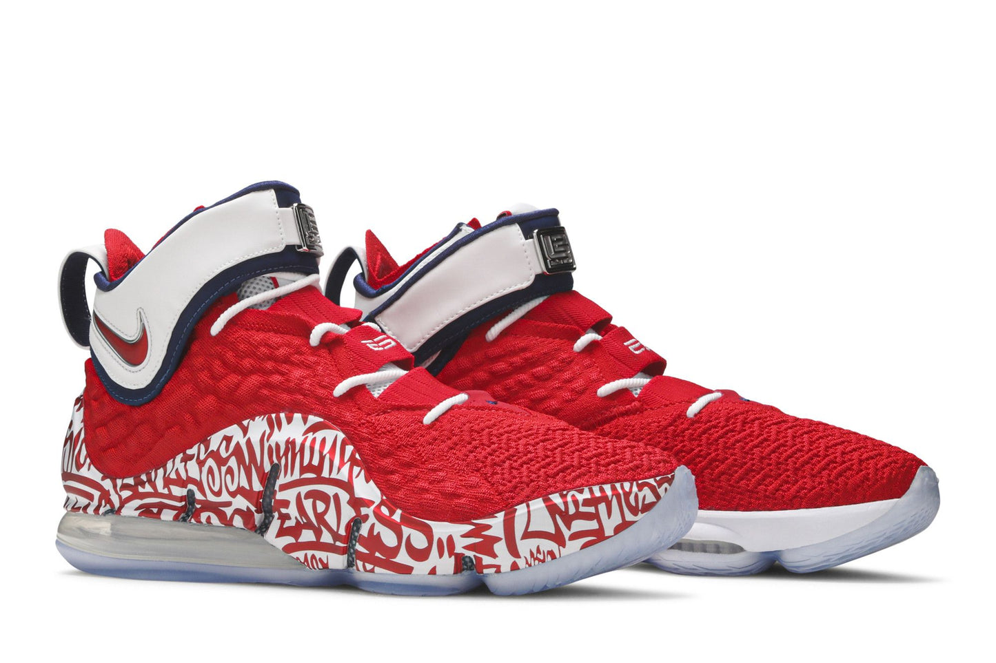 Nike LeBron 17 'LeBron 4 Red Graffiti'