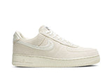 Stussy x Nike Air Force 1 Low 'Fossil' view 1