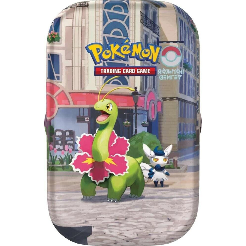 Lumiose City Mini Tin [Meganium & Meowstic]
