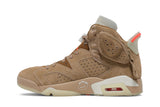 Travis Scott x Air Jordan 6 Retro 'British Khaki' view 3