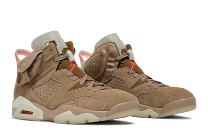 Travis Scott x Air Jordan 6 Retro 'British Khaki'