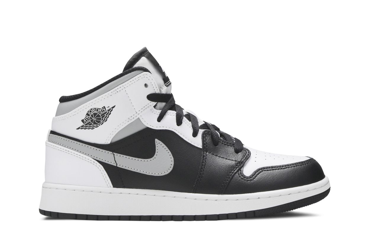 Air Jordan 1 Mid GS 'White Shadow'