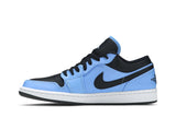 Air Jordan 1 Low 'University Blue Black' view 3