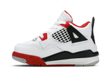 Air Jordan 4 Retro OG TD 'Fire Red' 2020 view 3