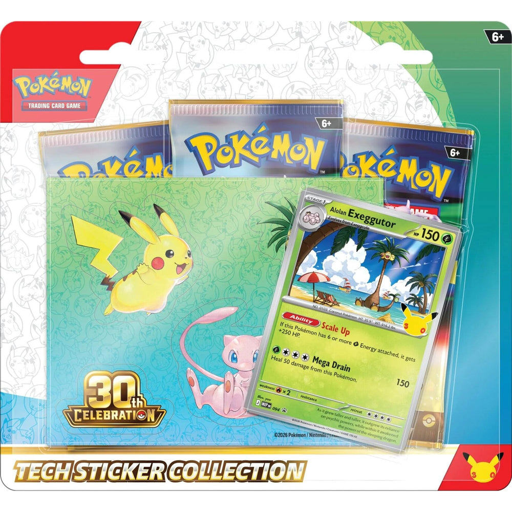 30th Celebration Tech Sticker Collection [Alolan Exeggutor]