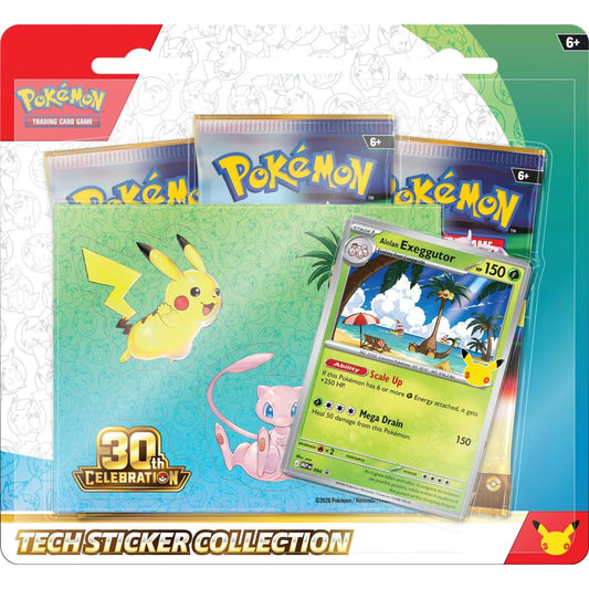 30th Celebration Tech Sticker Collection [Alolan Exeggutor]