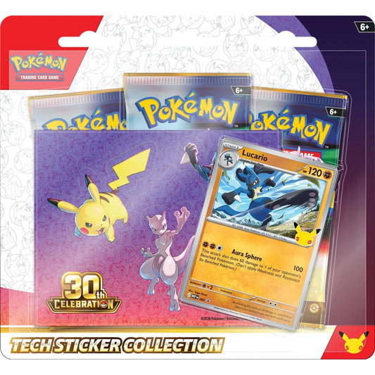 30th Celebration Tech Sticker Collection [Lucario]