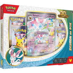 30th Celebration Sylveon ex Box view 1