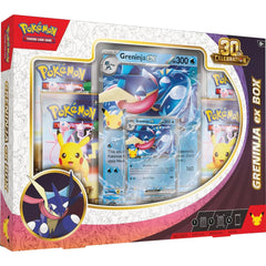 30th Celebration Greninja ex Box view 1