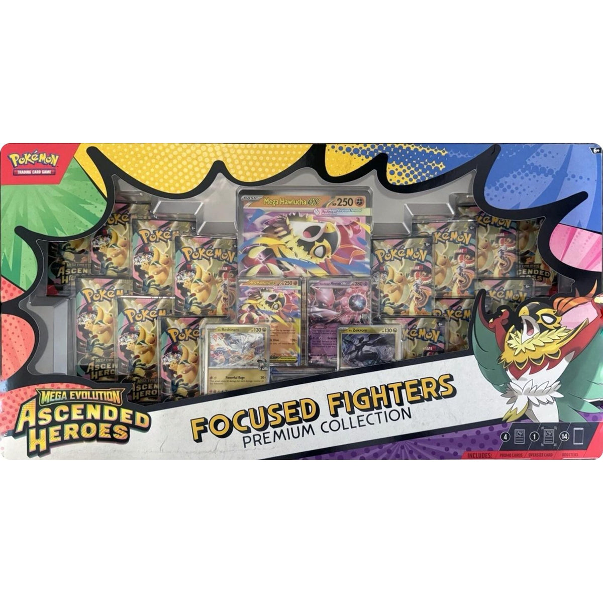 Ascended Heroes Focused Fighters Premium Collection (Sam's Club)