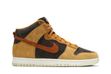 Nike Dunk High Premium 'Dark Curry' view 1