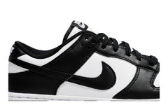 Nike Dunk Low Black White view 2
