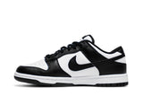 Nike Dunk Low Black White view 3