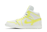 Wmns Air Jordan 1 Mid LX 'Off White Opti Yellow' view 3
