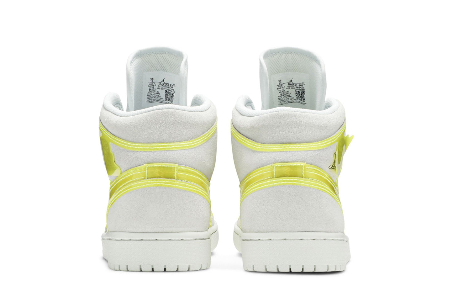 Wmns Air Jordan 1 Mid LX 'Off White Opti Yellow'