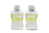 Wmns Air Jordan 1 Mid LX 'Off White Opti Yellow' view 6