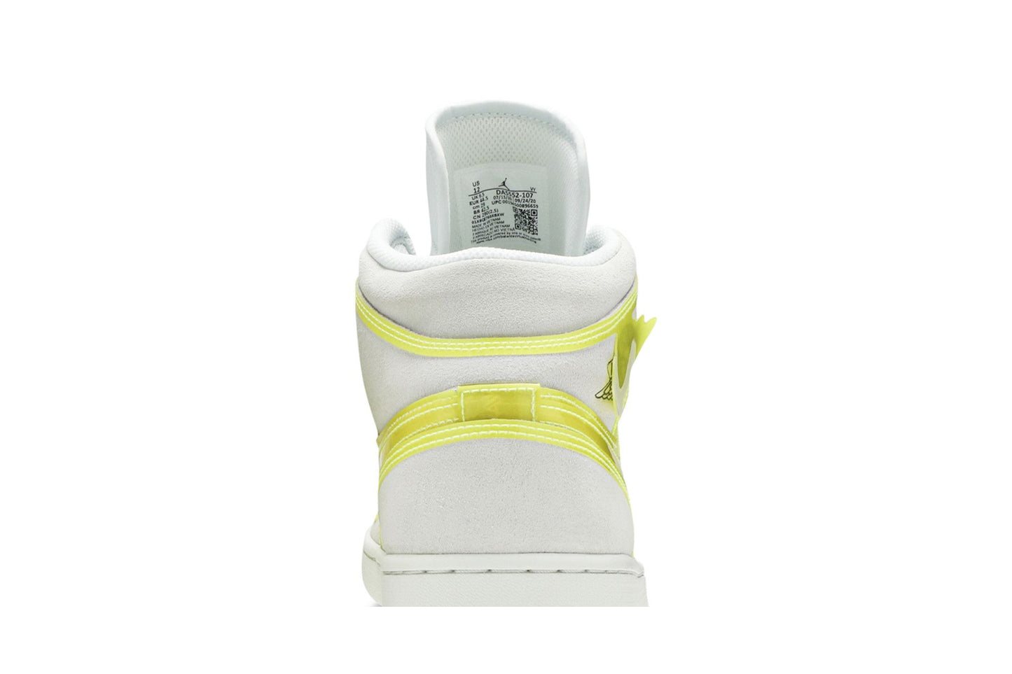 Wmns Air Jordan 1 Mid LX 'Off White Opti Yellow'