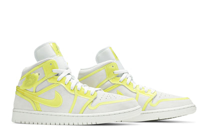 Wmns Air Jordan 1 Mid LX 'Off White Opti Yellow'