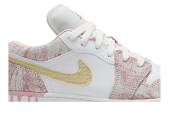 Air Jordan 1 Low GS 'Strawberry Ice Cream' view 2
