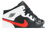 Air Jordan 1 Mid GS 'Chile Red' view 2