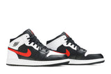 Air Jordan 1 Mid GS 'Chile Red' view 8