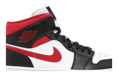 Air Jordan 1 Mid 'Black Gym Red' view 2