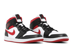 Air Jordan 1 Mid 'Black Gym Red' view 8