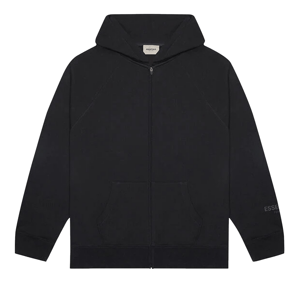 Fear of God Essentials Full Zip Up Hoodie 'Stretch Limo'