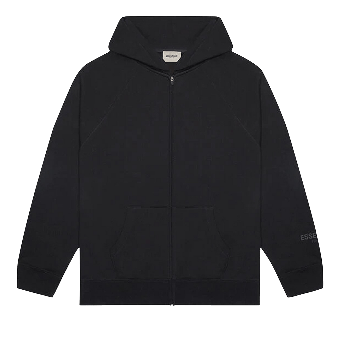Fear of God Essentials Full Zip Up Hoodie 'Stretch Limo'