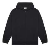 Fear of God Essentials Full Zip Up Hoodie 'Stretch Limo' view 1