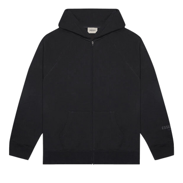Fear of God Essentials Full Zip Up Hoodie 'Stretch Limo'